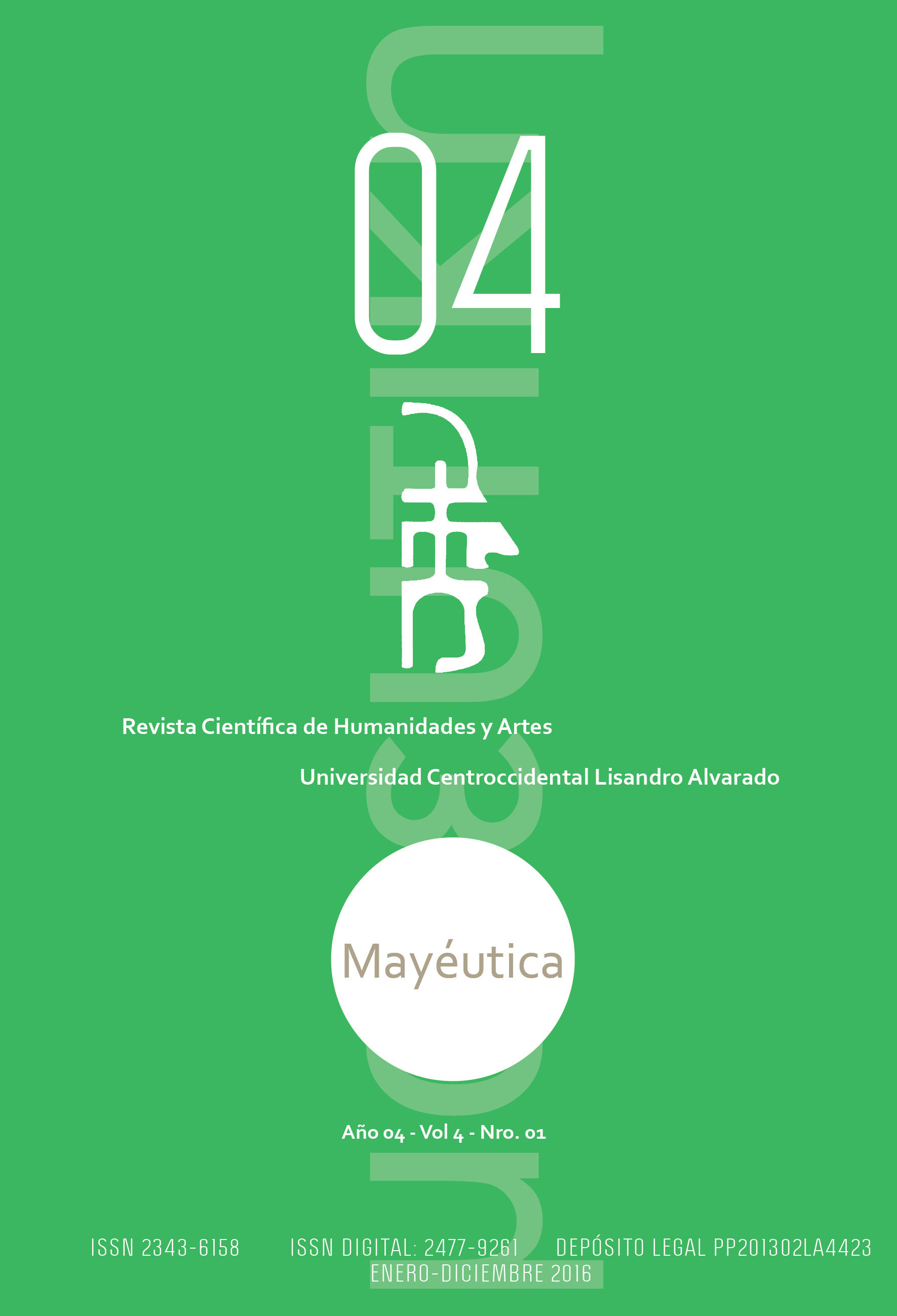 Mayéutica Revista Científica de Humanidades y Artes. Volumen 4