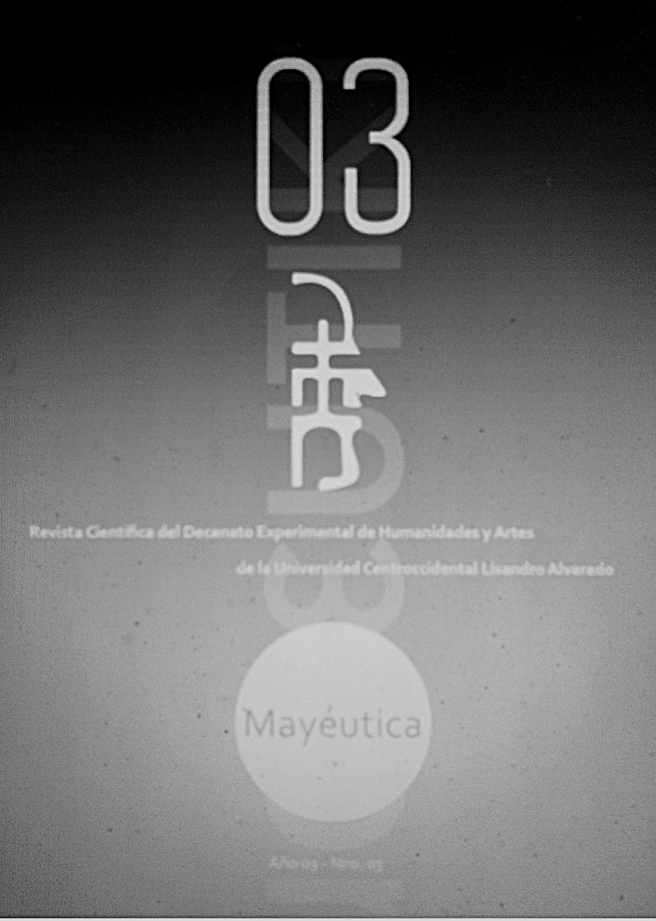 Mayéutica Revista Científica de Humanidades y Artes. Volumen 3
