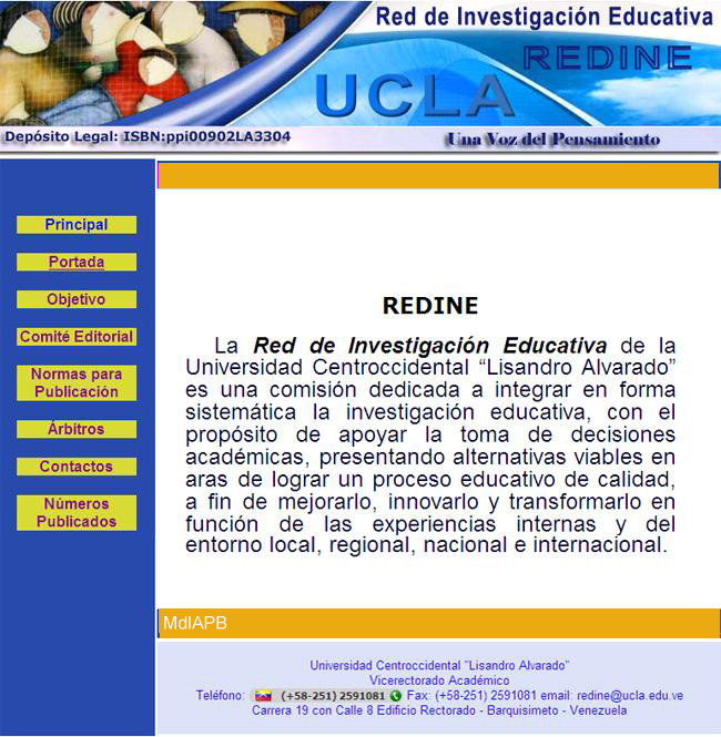 Revista: Red de Investigación Educativa (REDINE)