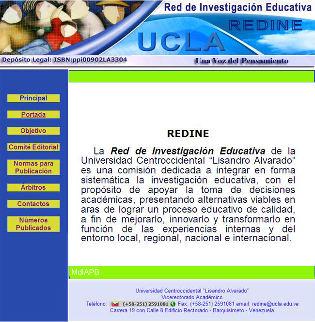 Revista: Red de Investigación Educativa (REDINE)