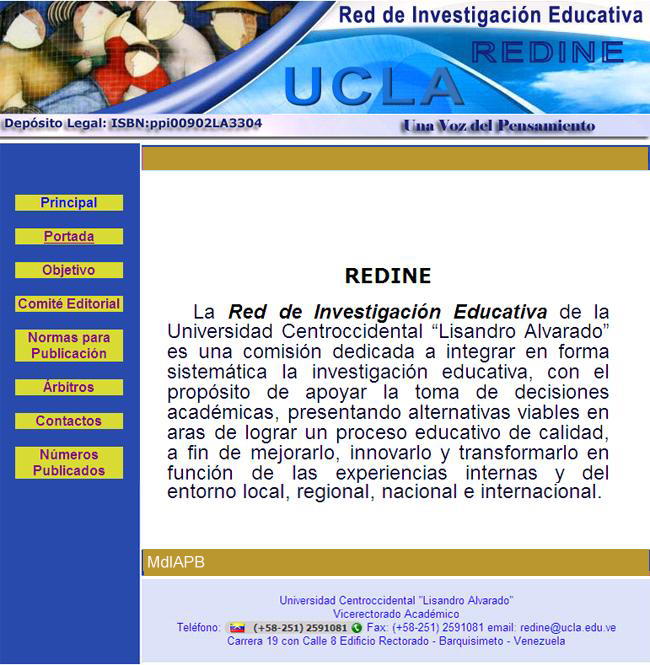 Revista: Red de Investigación Educativa (REDINE)