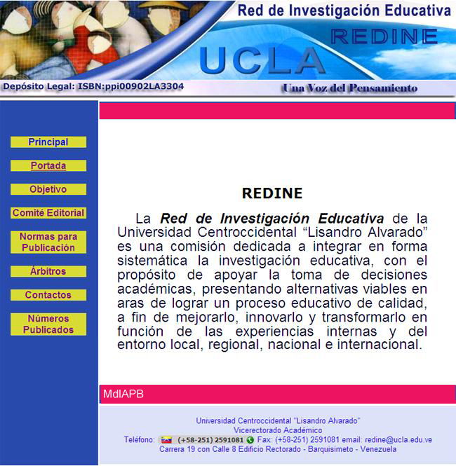 Revista: Red de Investigación Educativa (REDINE)