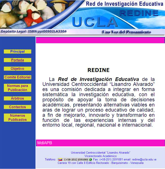 Revista: Red de Investigación Educativa (REDINE)