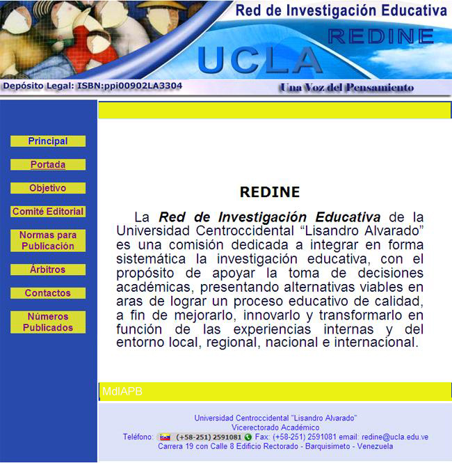 Revista: Red de Investigación Educativa (REDINE)