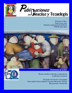 Publicaciones en Ciencias y Tecnologia Vol 6 nro 1 año 2012